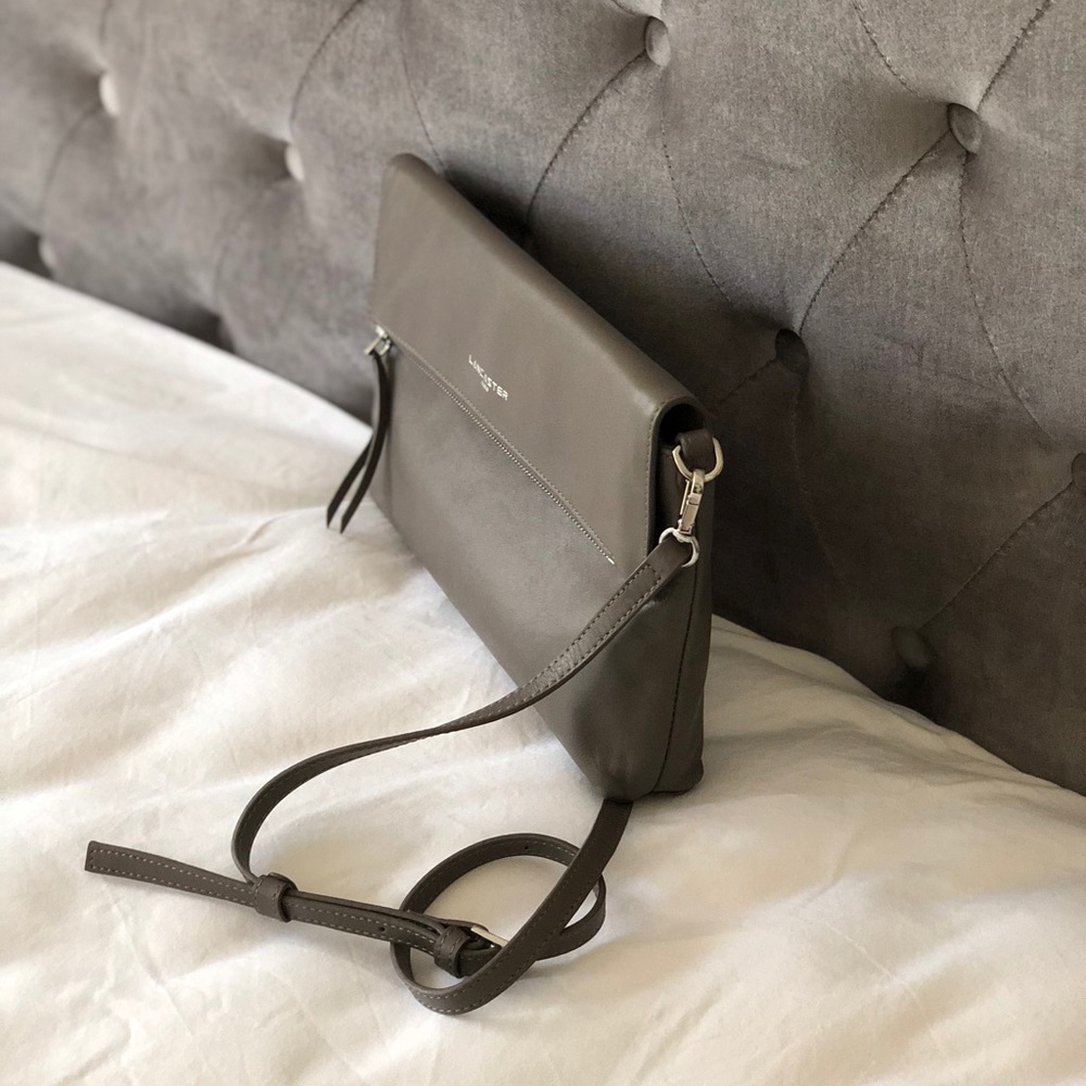 BRANDNEW Authentic Leather LANCASTER Crossbody Bag - Picture 2 of 7